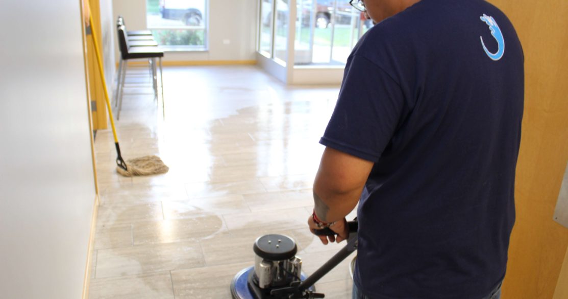 Floor Care Services - Tile and Grout Cleaning - Chicago