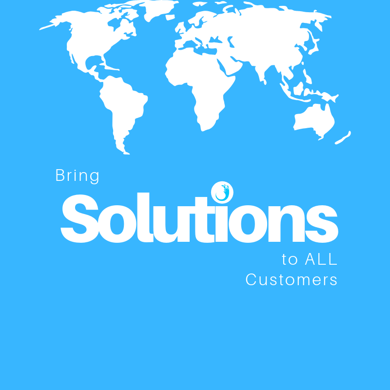 Bring Solutions to All Customers Blu