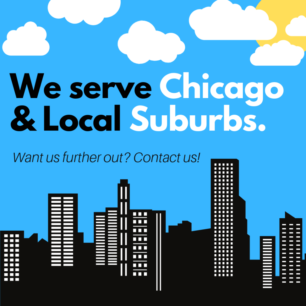 Contact Us - Areas Serviced Blu Cleaning Chicago Graphic